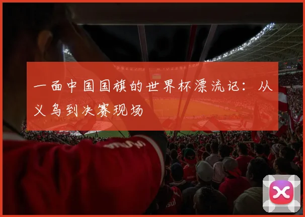一面中国国旗的世界杯漂流记：从义乌到决赛现场